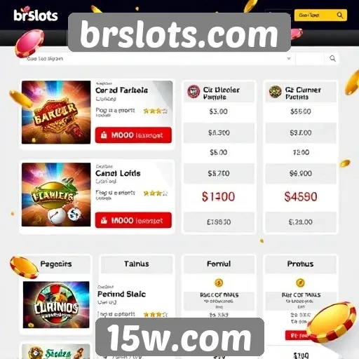 Promoções e bônus oferecidos por brslots.com